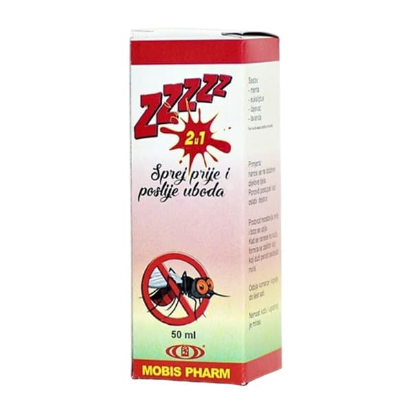 ZZZ sprej prije i poslije uboda 50ml, Mobis Pharm