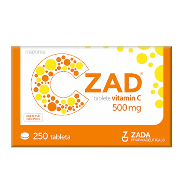 C-ZAD vitamin C 500mg a1 komad ZADA