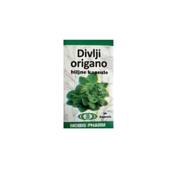 Divlji origano biljne kapsule, MobisPharm