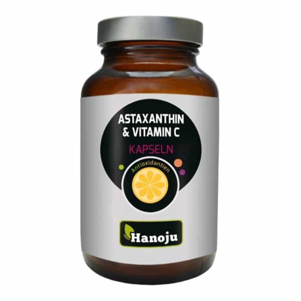 Astaksantin & vitamin C cps60 Hanoju