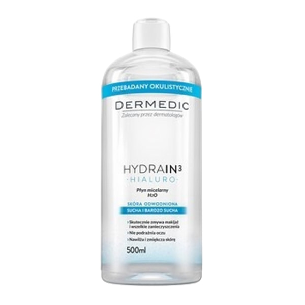 Dermedic hydrain3 micelarna voda 500ml
