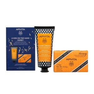 Apivita Set a kiss on the hand honey