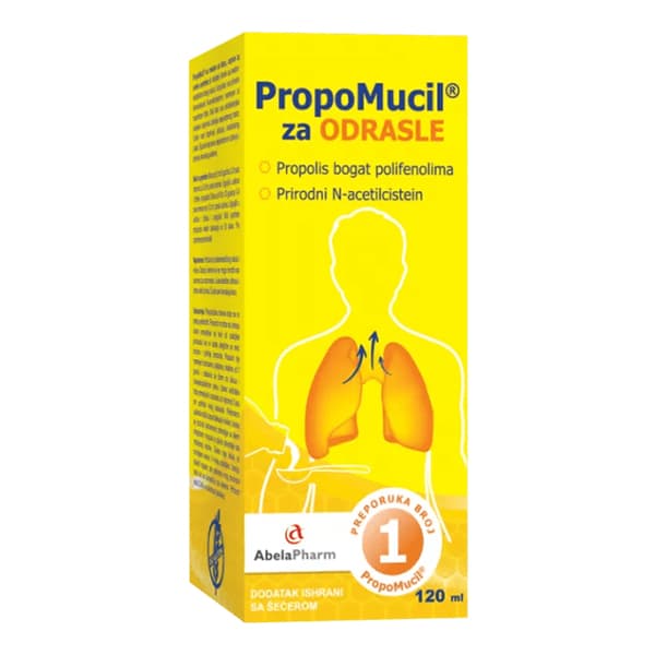 prop Herbiko Propomucil sirup za odrasle 120ml - Image 1