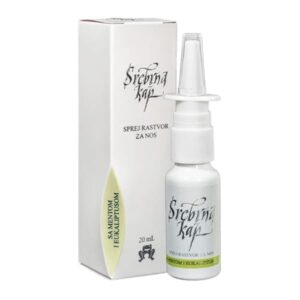 Srebrna kap sprej menta i eukaliptus 20ml