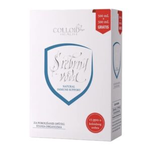 Srebrna voda 500ml + 500ml GRATIS